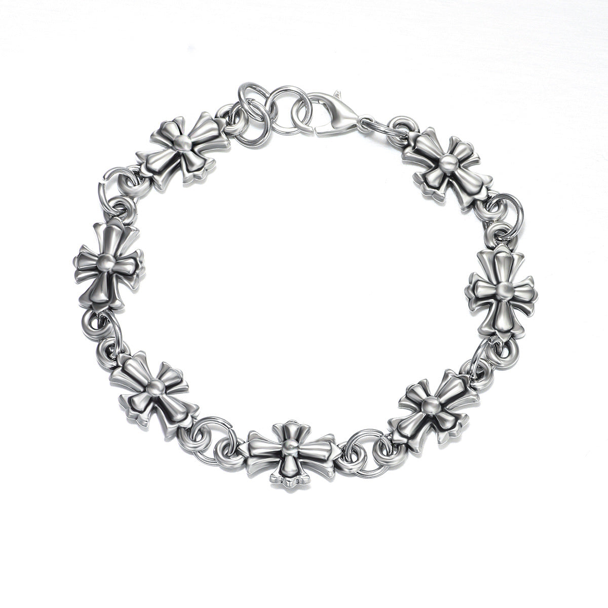 Wholesale Dark Gothic Cross Alloy Bracelet
